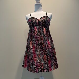 Xhilaration Colorful Empire Waist Sundress. Size Small